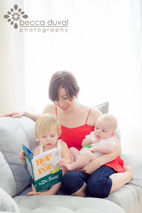  Ah, what a nice change of pace! Most days, I'm the "Pop" upon which my children "Hop". (..No. Seriously.)