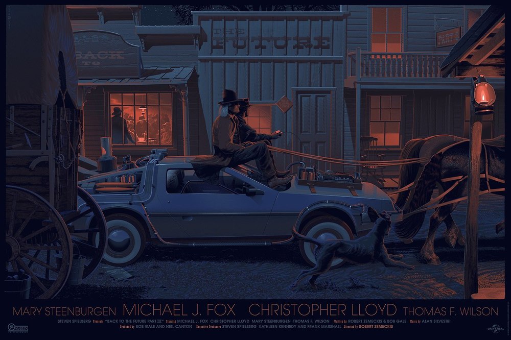 Laurent Durieux's Back to the Future series is pretty damn good! I stood in line at Mondo-Con longer then I care to say for the BttF 3 Variant. Anyone want to trade their Bttf 1&2 Variants for my reg set? 