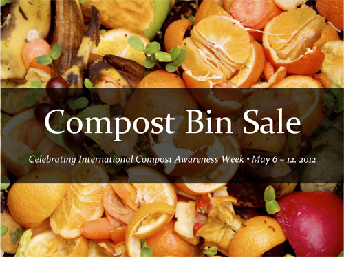 Keep Dalton-Whitfield Beautiful is celebrating International Compost Awareness Week by hosting a Compost Bin Sale on May 5 and May 12 at the Downtown Dalton Saturday Market. A limited number of Garden Gourmet Backyard Composters are available.