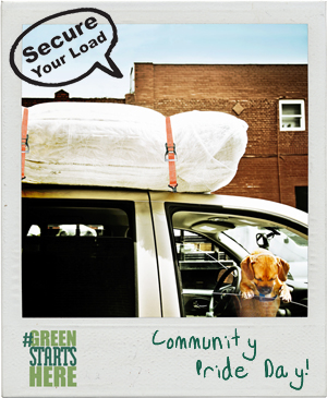 Keep Dalton-Whitfield Beautiful invites residents to drop off bulky waste for disposal and electronics for recycling on Saturday, April 21 at Community Pride Day during the Great American Cleanup. Please remember to secure your load for cleaner roads.