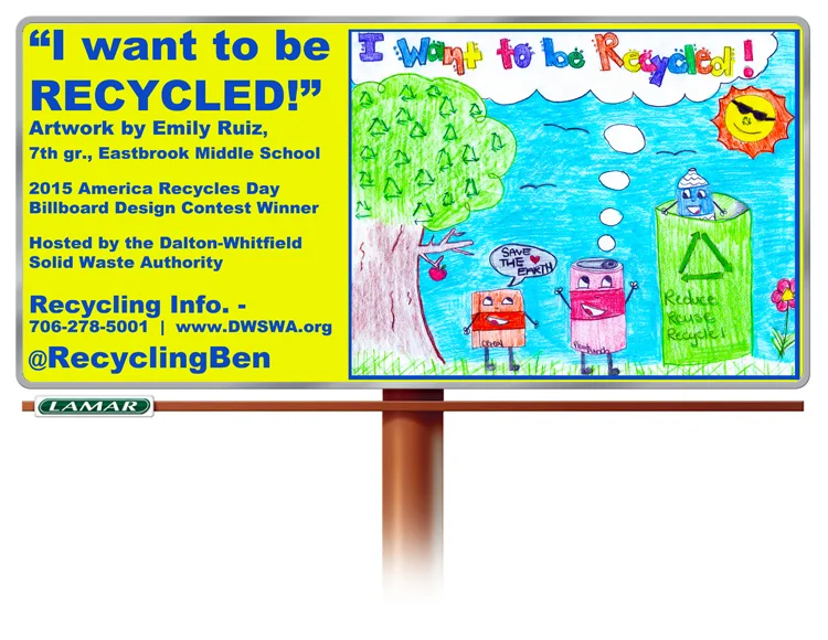 7th Annual America Recycles Day Billboard Contest Announced
