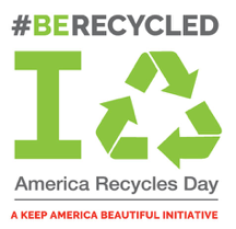 Take the pledge to live the #BeRecycled lifestyle this year at www.americarecyclesday.org .