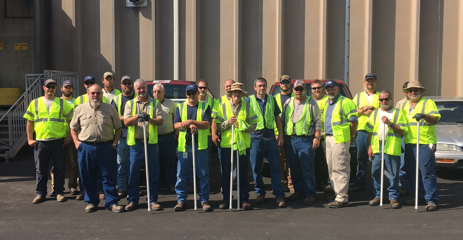 Dalton utilties and oglethope power employees teamed up to clean a mile that they share on a daily basis.