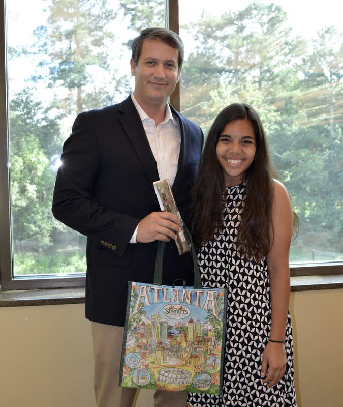 Hannah Testa worked with Senator Williams to proclaim February 15, 2017 Plastic Pollution Awareness Day in Georgia.
