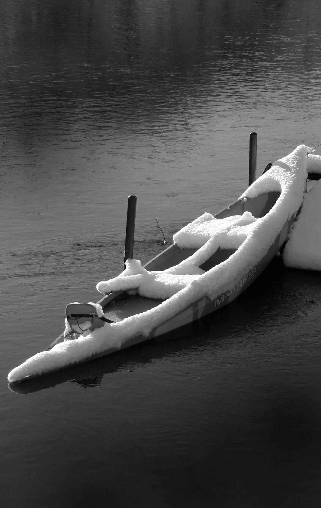 Winter Canoe