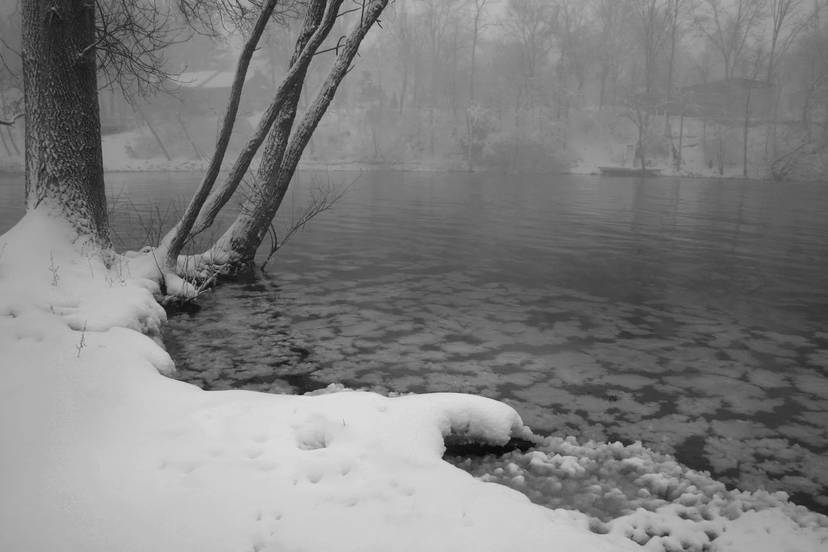 Cascade Dam Snowstorm 2