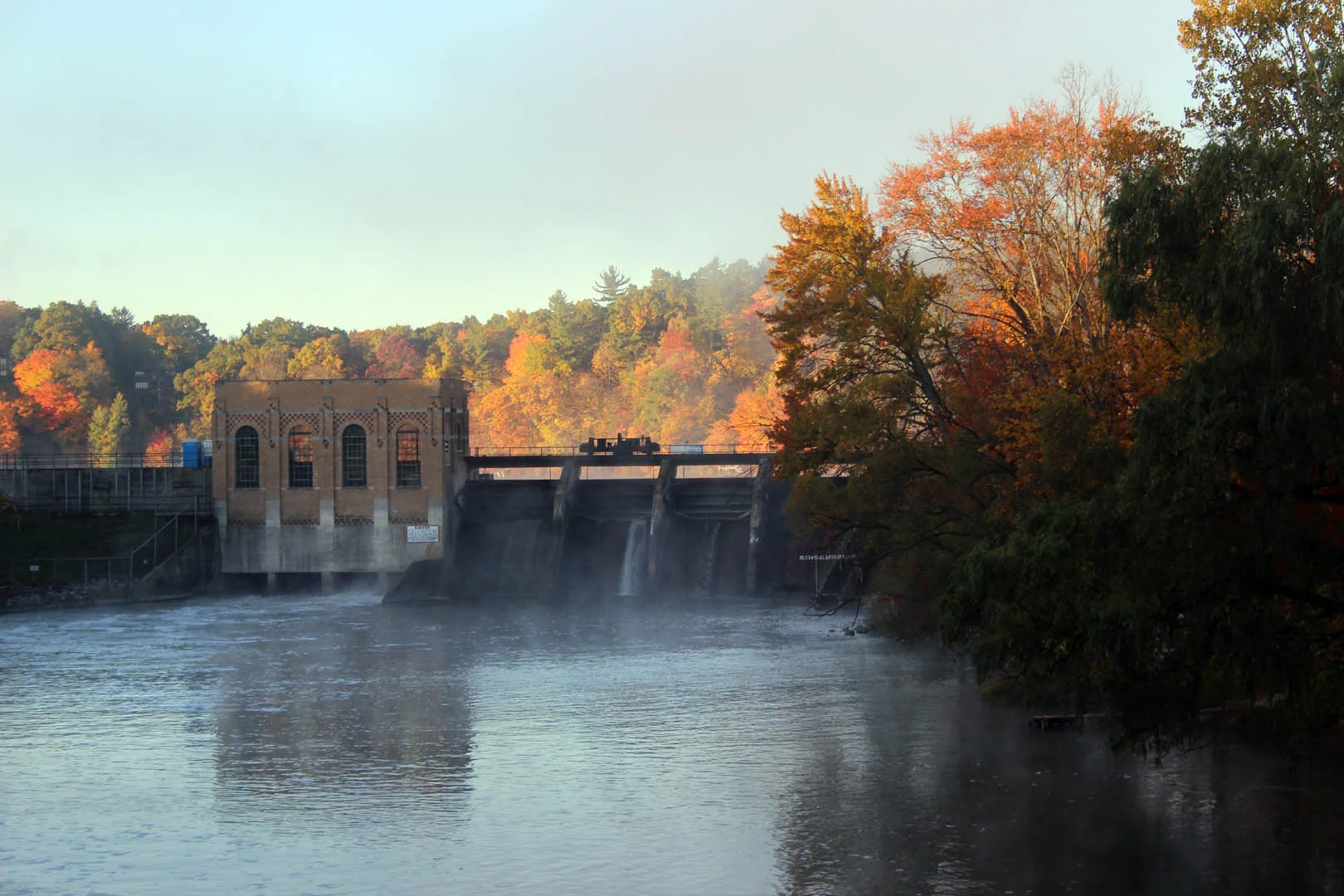 Cascade Dam Fall