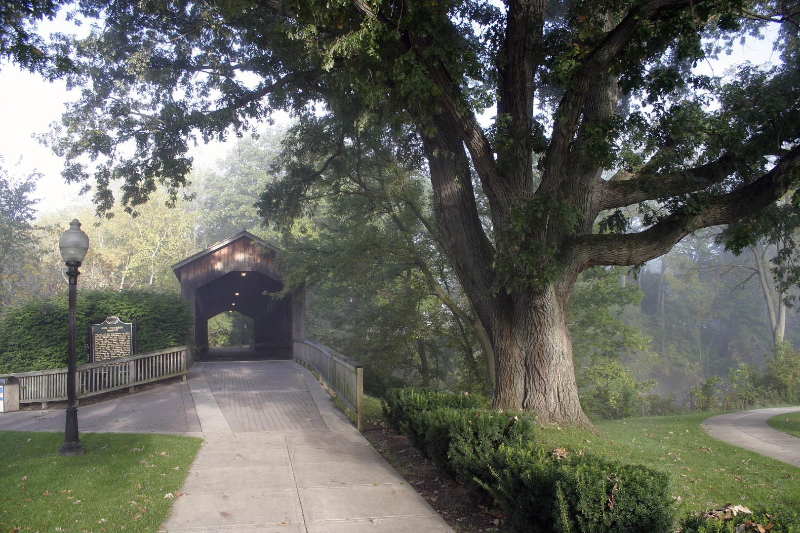 Ada Covered Bridge -- Color