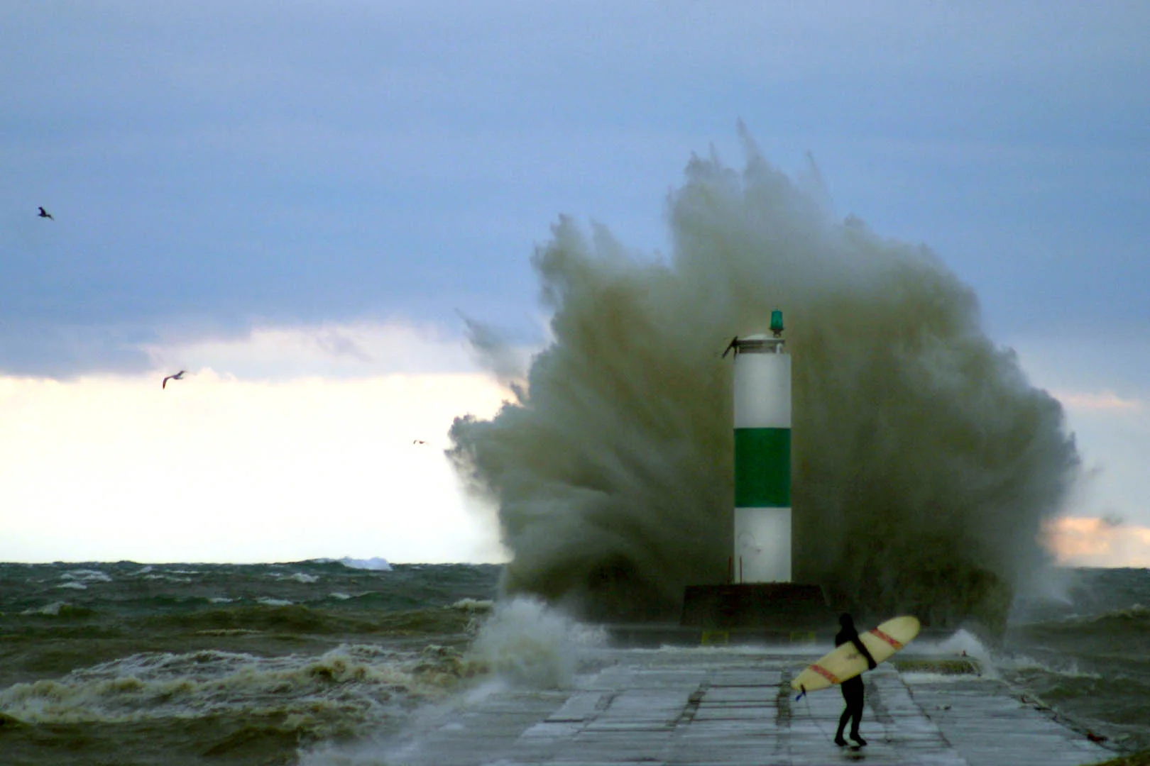 Exploding Surf -- Grand Haven