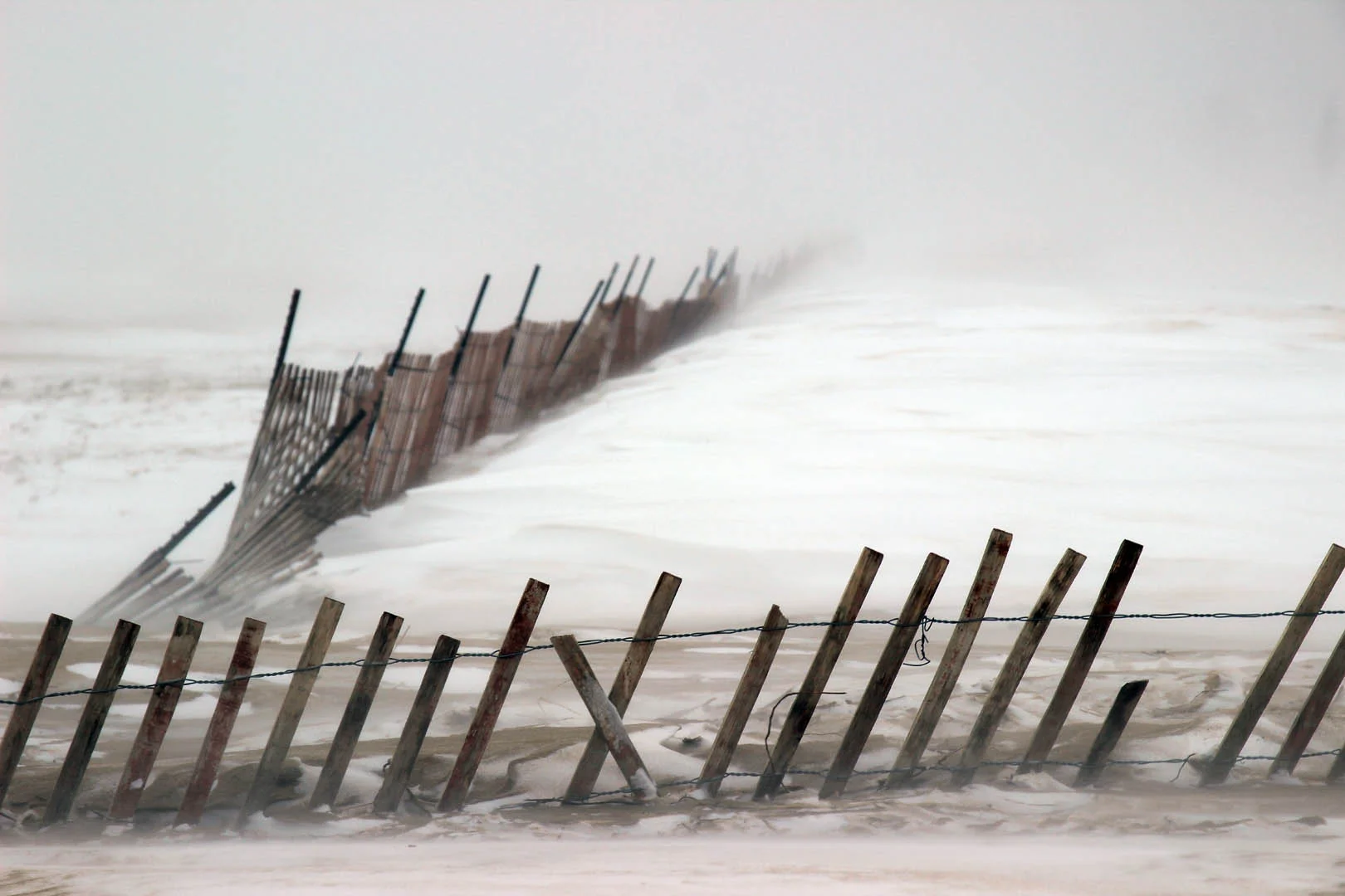 Snow Fences, Holland State Park
