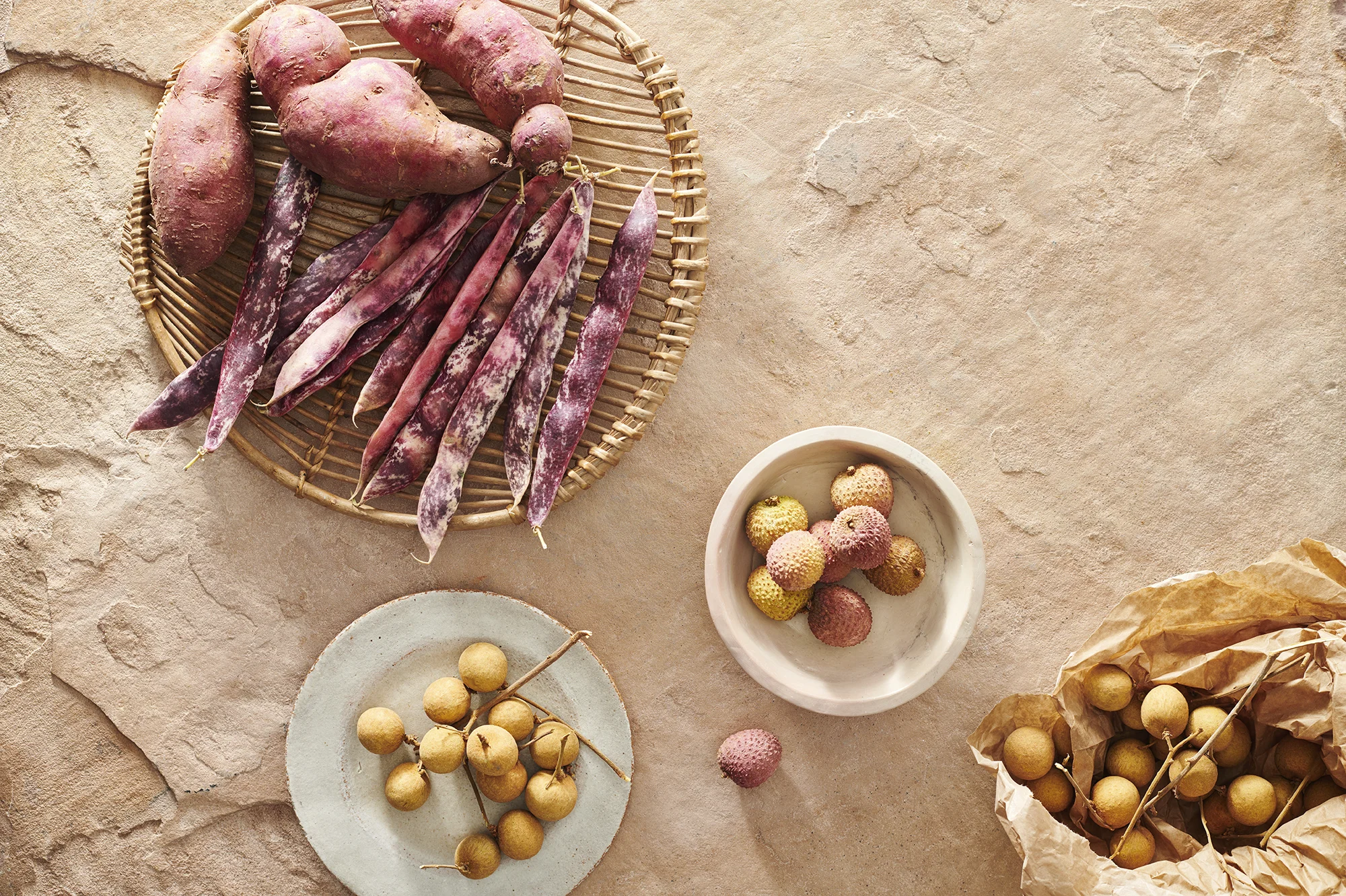 A Selection of Fruit and Vegetables