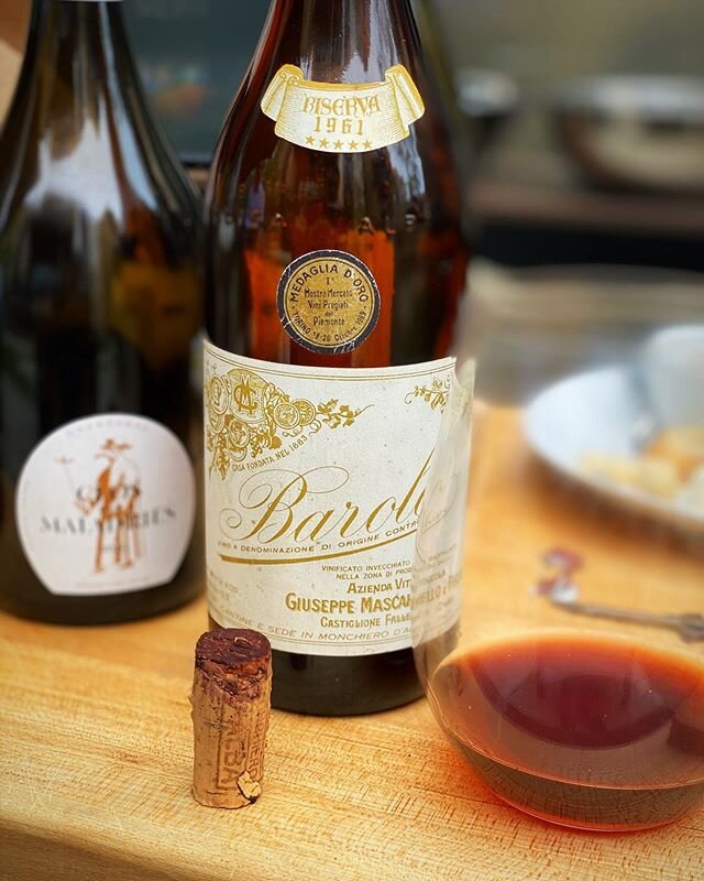 1961 Giuseppe Mascarello Barolo Riserva Castiglione Falletto ⠀⠀⠀ ⠀⠀⠀⠀⠀ ⠀ 
These wines remain faithfully in the &ldquo;traditionalist&rdquo; camp and when you open a bottle that is nearly 60 years old and shows the incredible red fruit and mouth filli