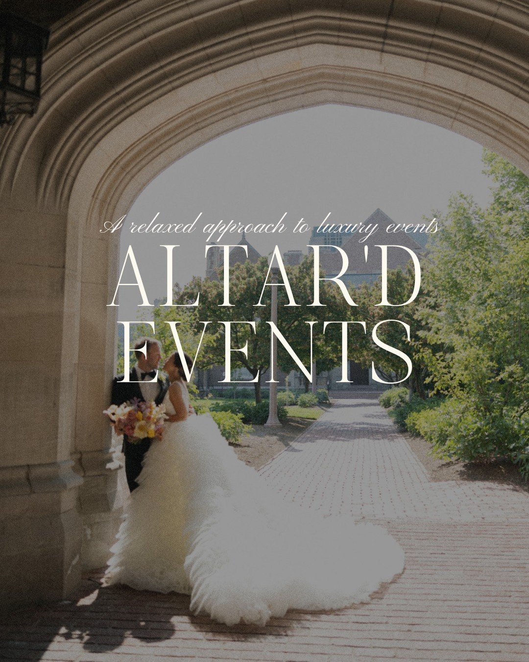 Welcome to Altar'd Events 🤍 We're here to redefine the luxury wedding planning experience for busy professionals like you. Whether you're local to St. Louis or planning from afar, our stress-free approach ensures that every detail is expertly manage