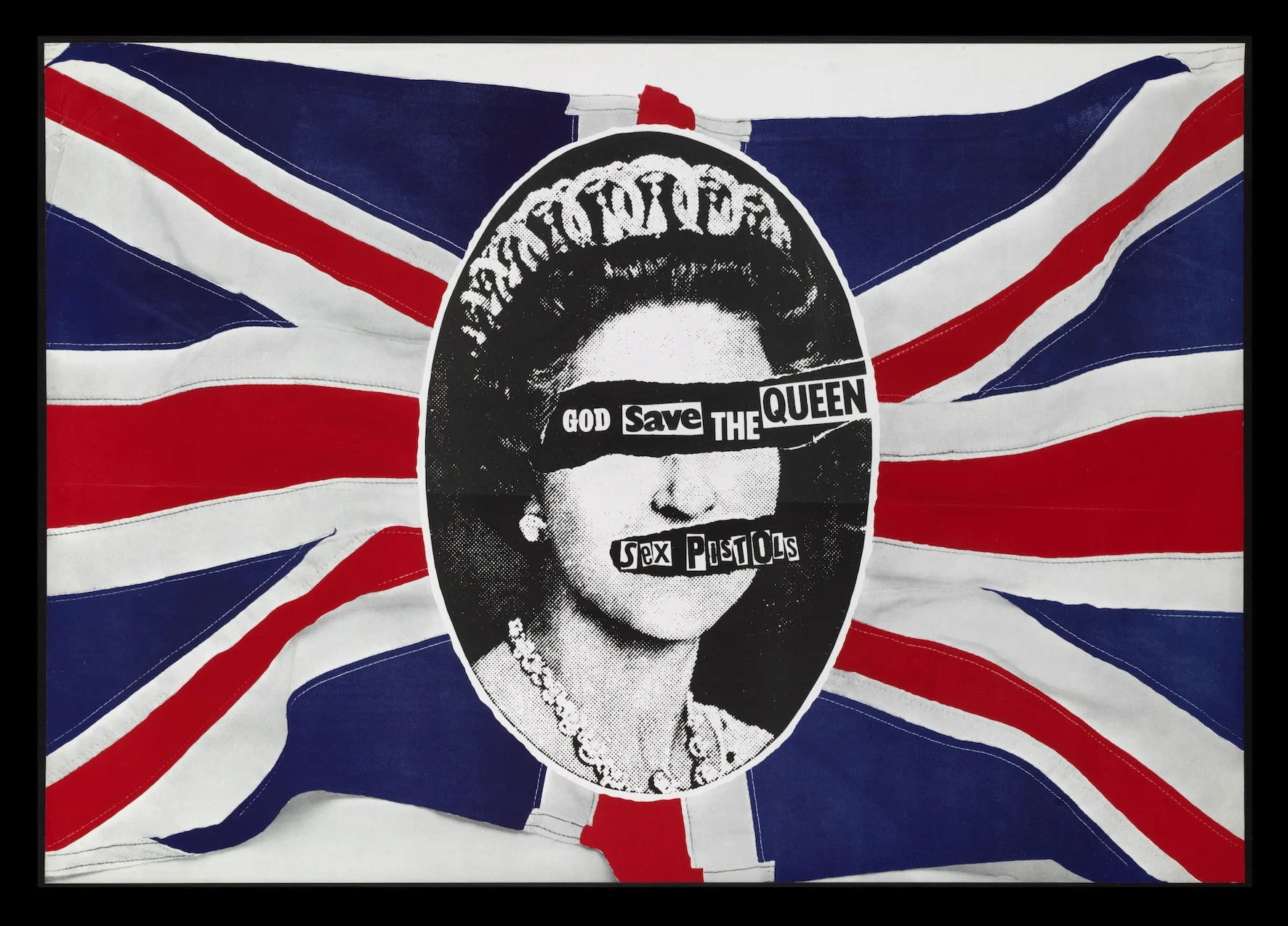 God Save the Queen poster by Jamie Reid