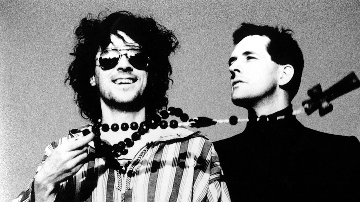bill Drummond and Jimmy Cauty from KLF
