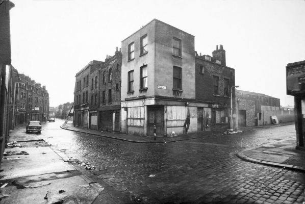 Desolate Cheshire Street, 1973