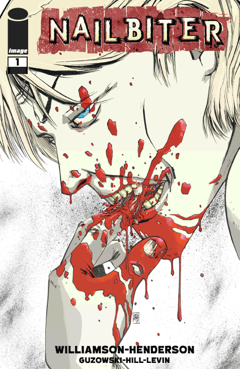 The original covers are reproduced in all their bloody glory.