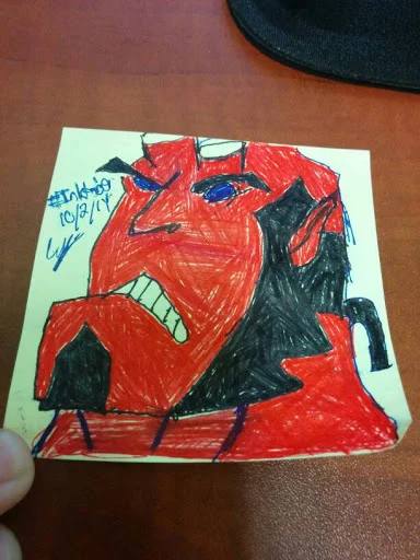 #Inktober day 2: Hellboy