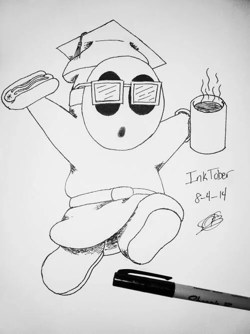 Hot Dogs and Coffee with Professor Shyguy