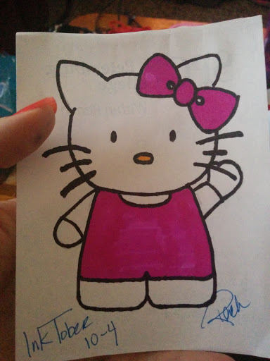 #Inktober : Hello Kitty1