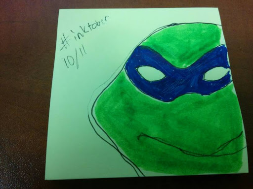 #inktober day 11: Leonardo