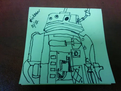 #inktober day 11: Chopper (Star Wars Rebel)