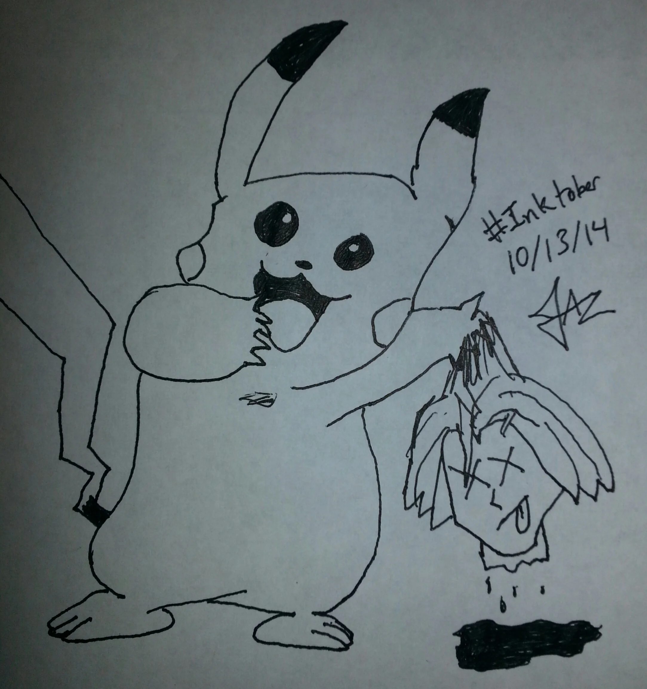 Pikachu don't take $%#& from anybody