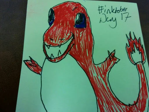 #inktober day 17: Charmander