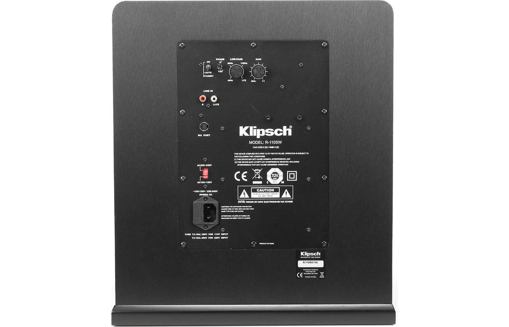 film Kammerat sindsyg Klipsch Reference R-110SW — Home Entertainment by D-Tronics