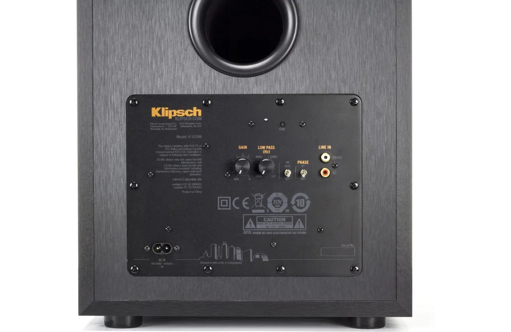 240911h　動作美品　klipsch r-80swi　サブウーファー 240911h動作美品klipsch r-80swiサブウーファー