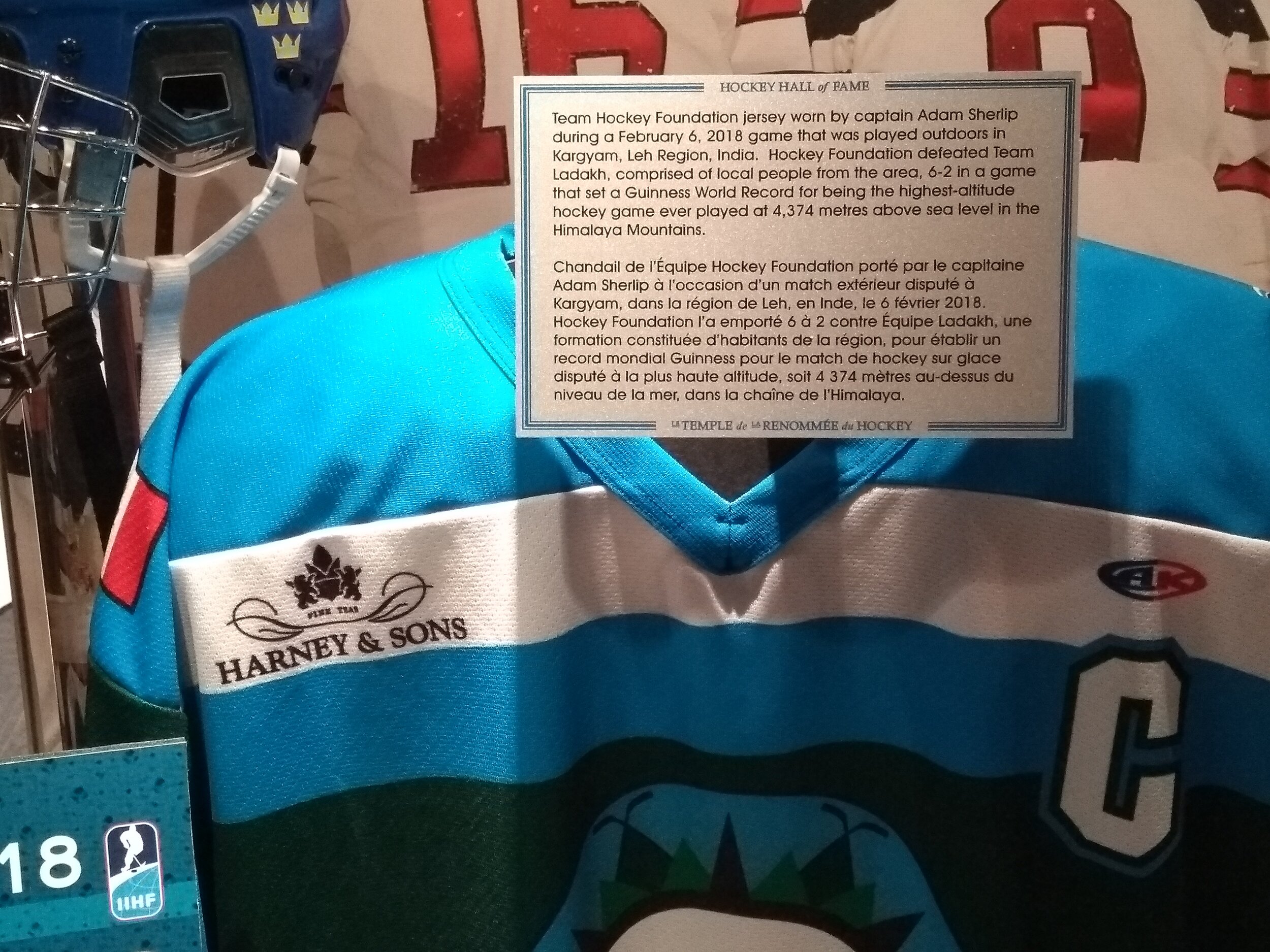 Sharks Hall of Famers jersey