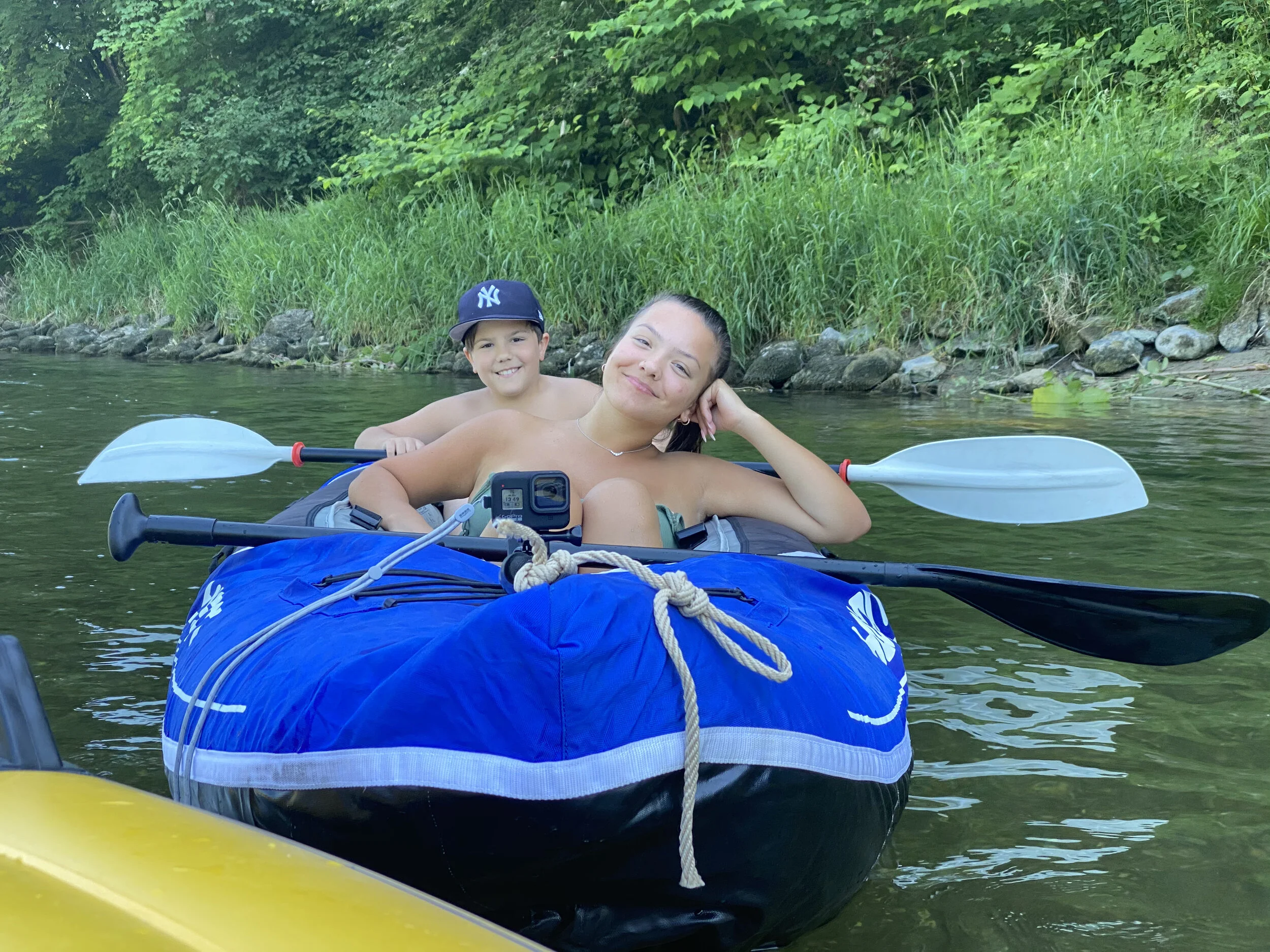 Böötlen auf der Thur