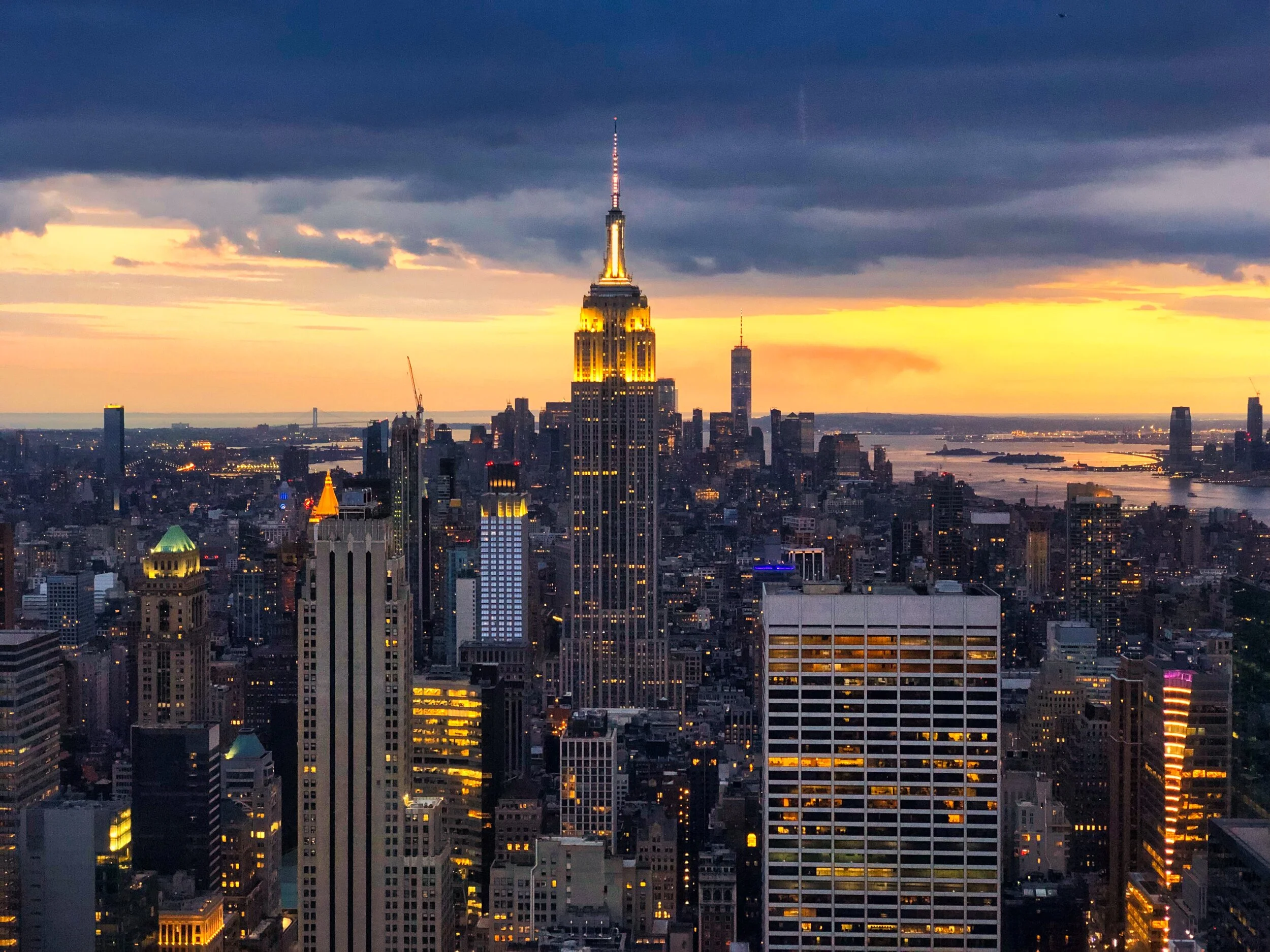 Top of the rocks: DIE Aussicht auf Manhattan