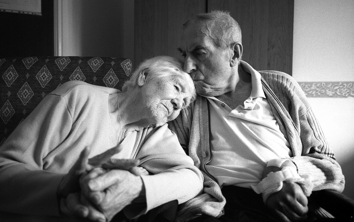 Nan visited him almost everyday and would spend as much time as she could with him. she would help him brush his teeth and shave him, feed him his lunch and just talk to him. She knew that their time together was running out.