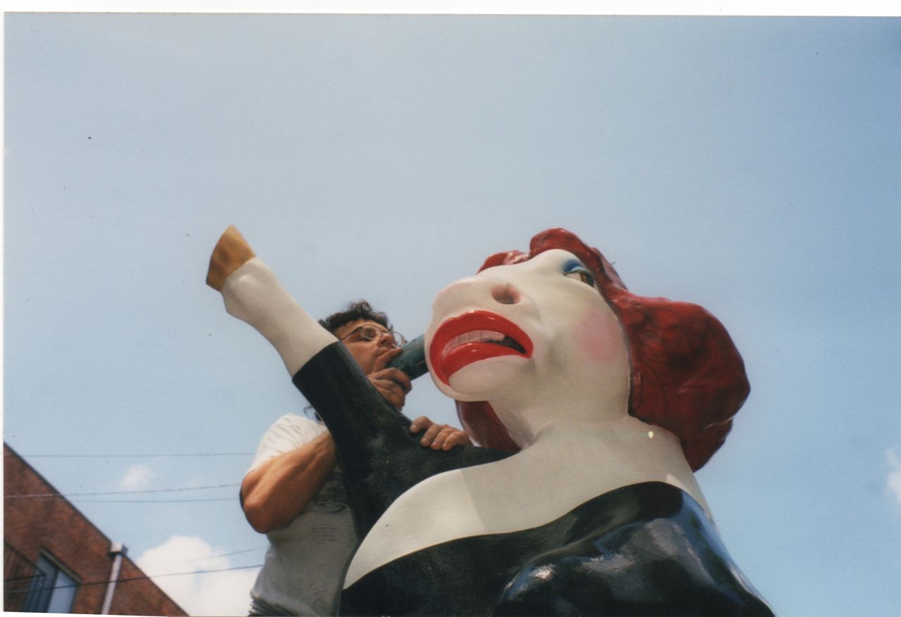 The Bovine Miss M Hails a Cab TBMMHaC detail.jpg