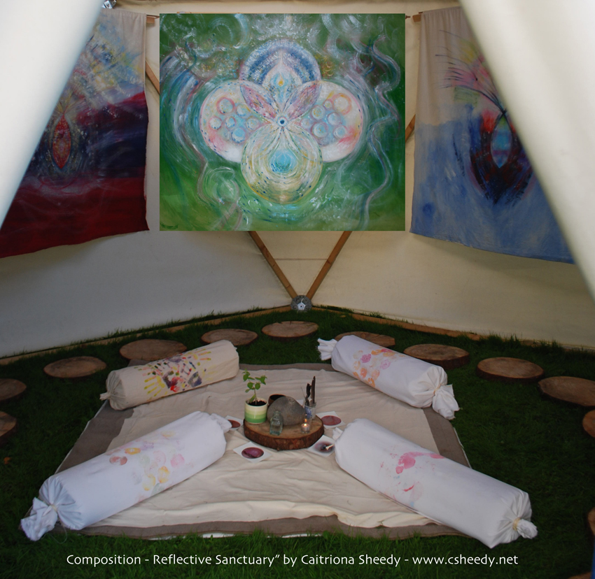 "Composition - Reflective Sanctuary"