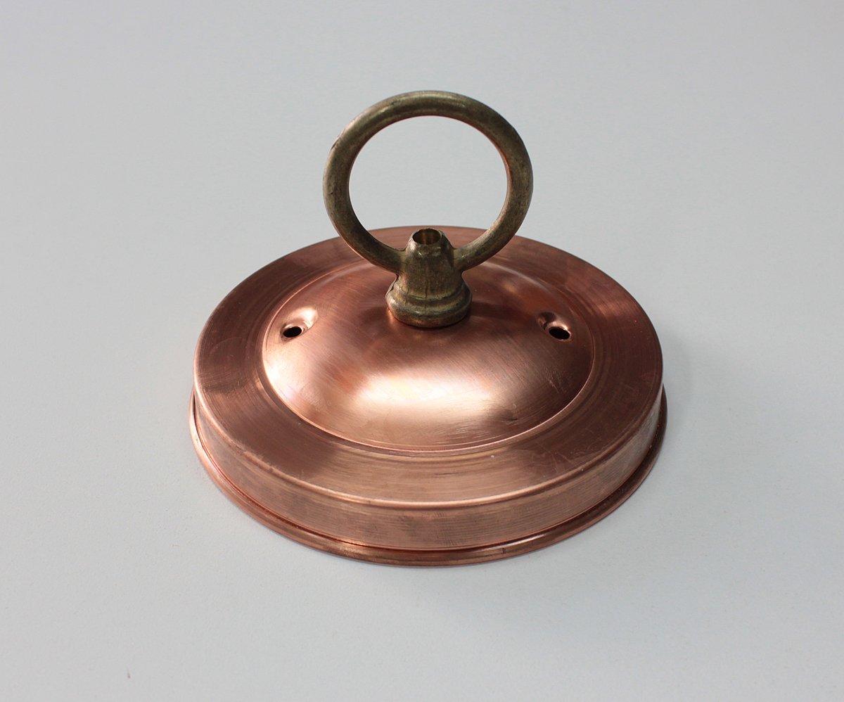 Copper Canopy with Brass Loop