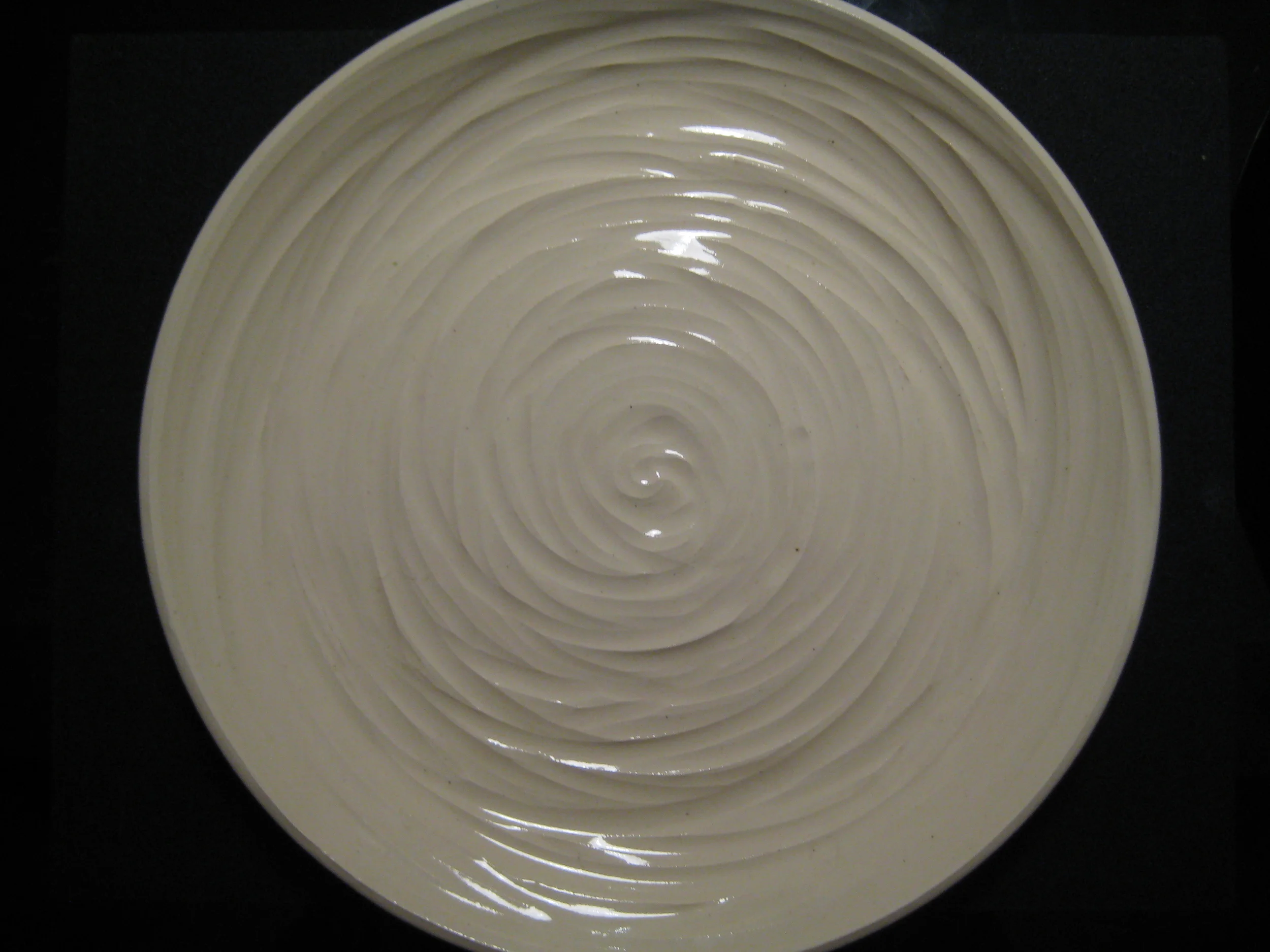 Wheel-Thrown Prototype: Salad Plate