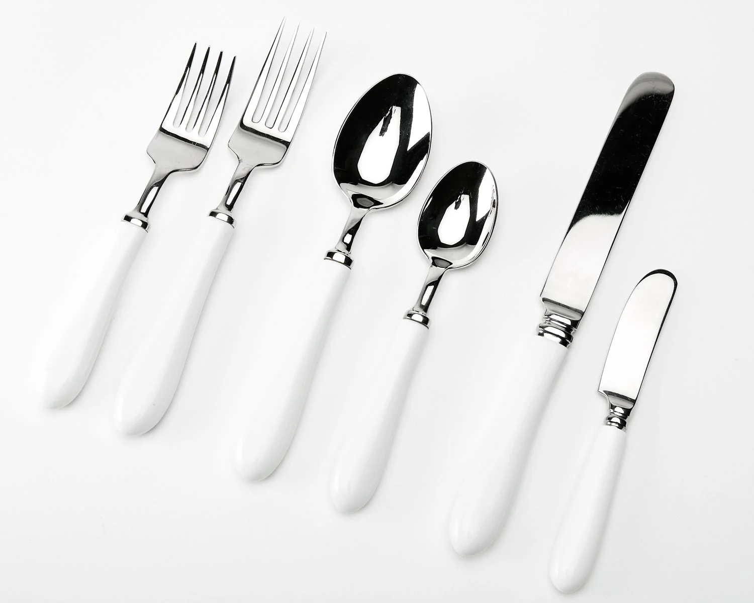 Porcelain Handled Flatware