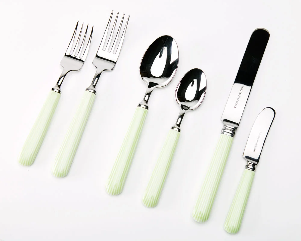 Porcelain Handled Flatware