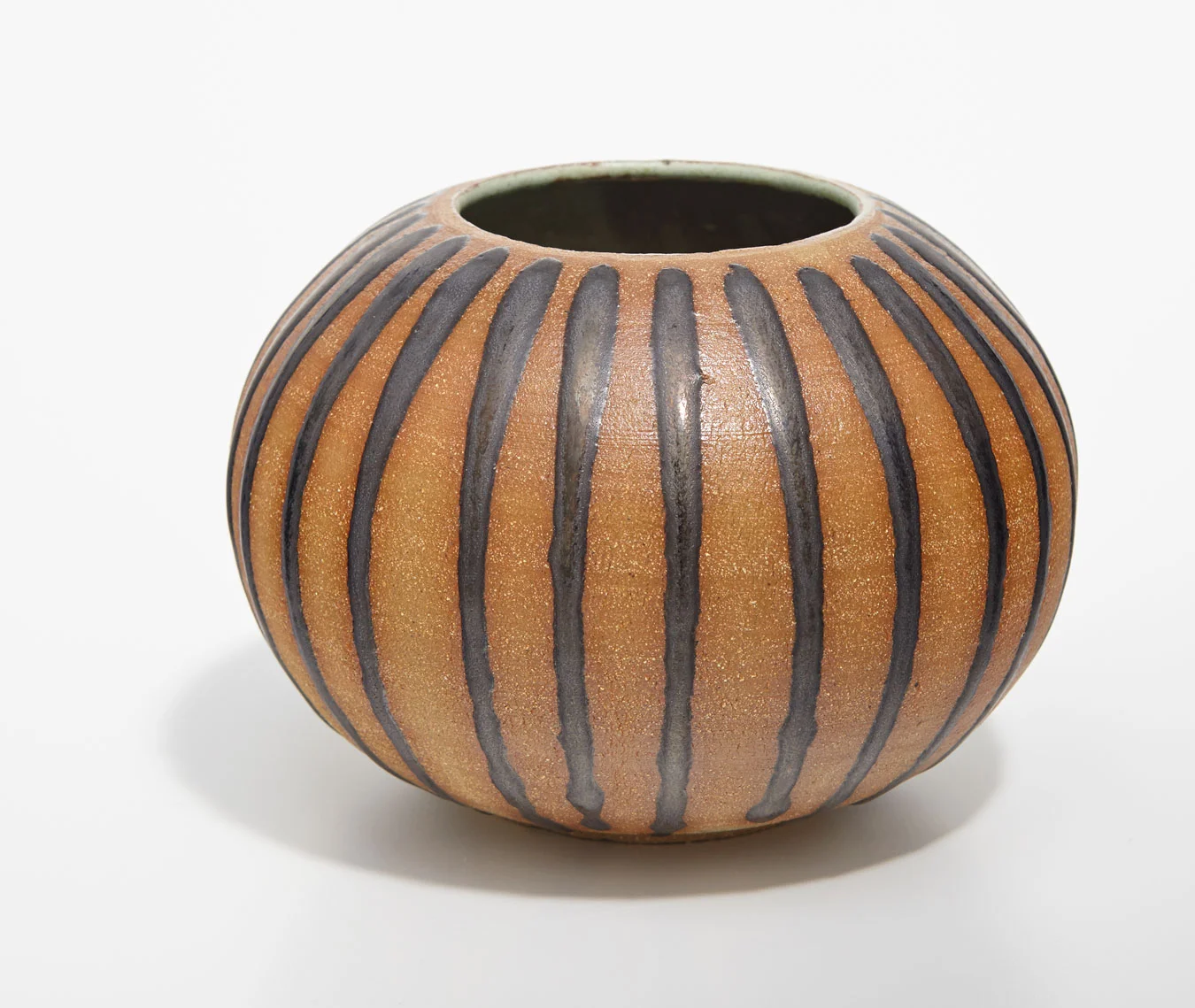 Striped Balloon Vase
