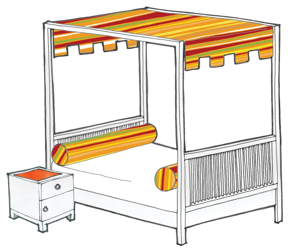 Rendering / Cabana Bed