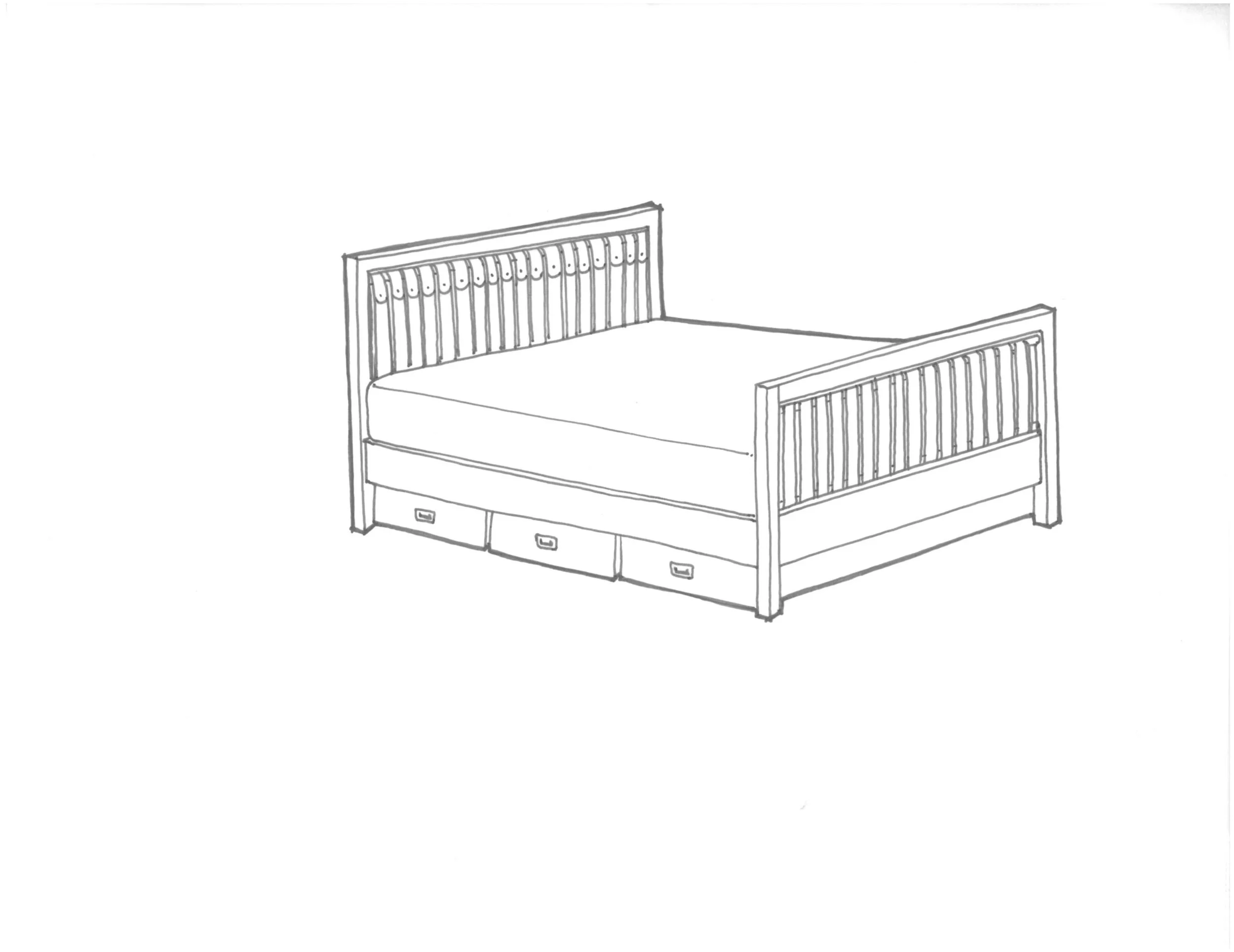 Bed Sketch / Campaign Collection