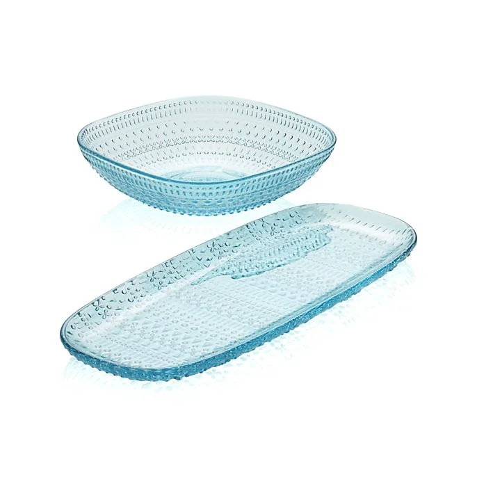  "Phoebe" Serving Bowl and Platter 