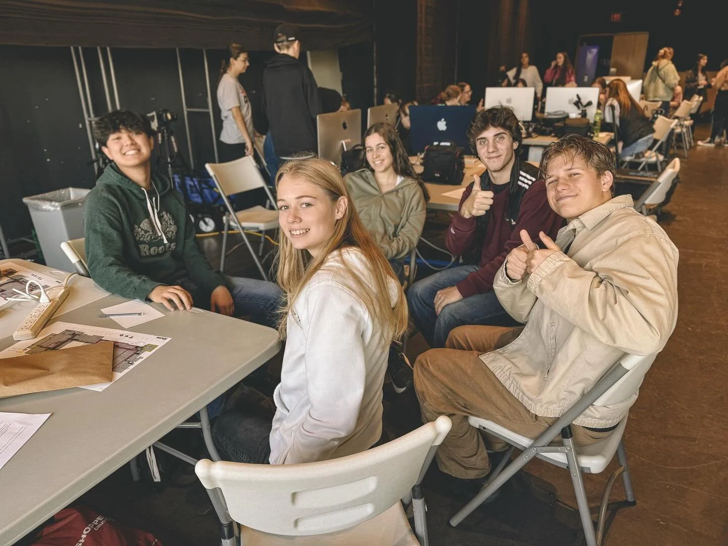 At the Shaw Festival today, with this bunch, creating a film for DSBN Frames. Going to be a fun and inspiring day! #dsbnframes