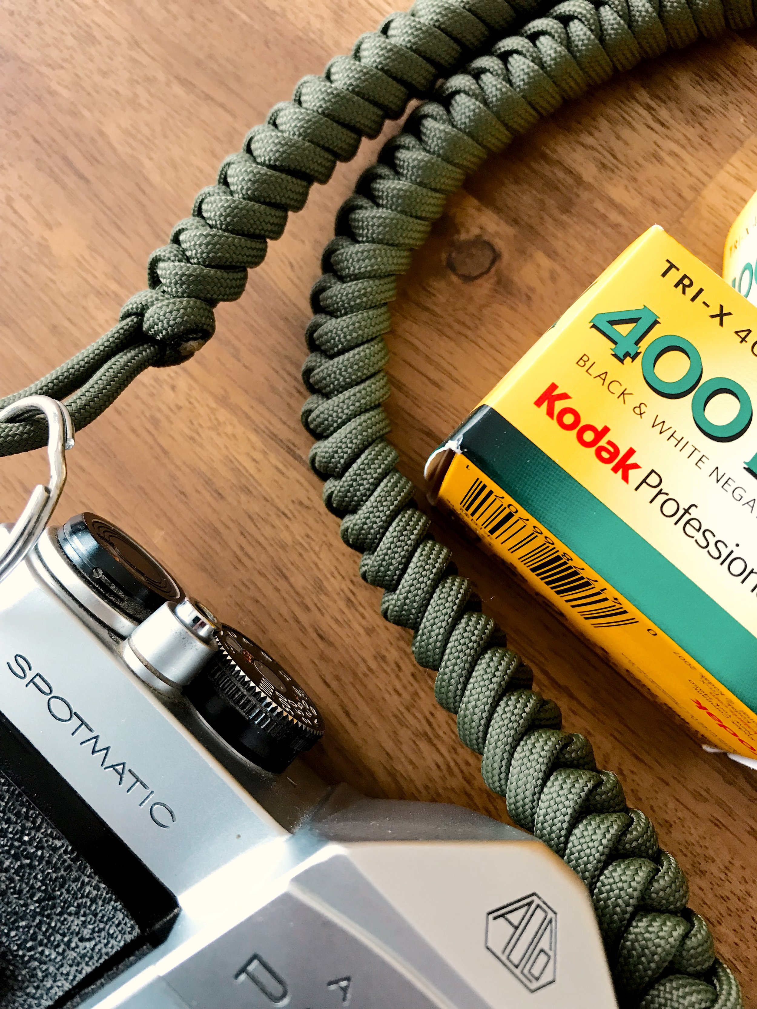 Paracord Camera Strap — Wesley Fortin / Photographer