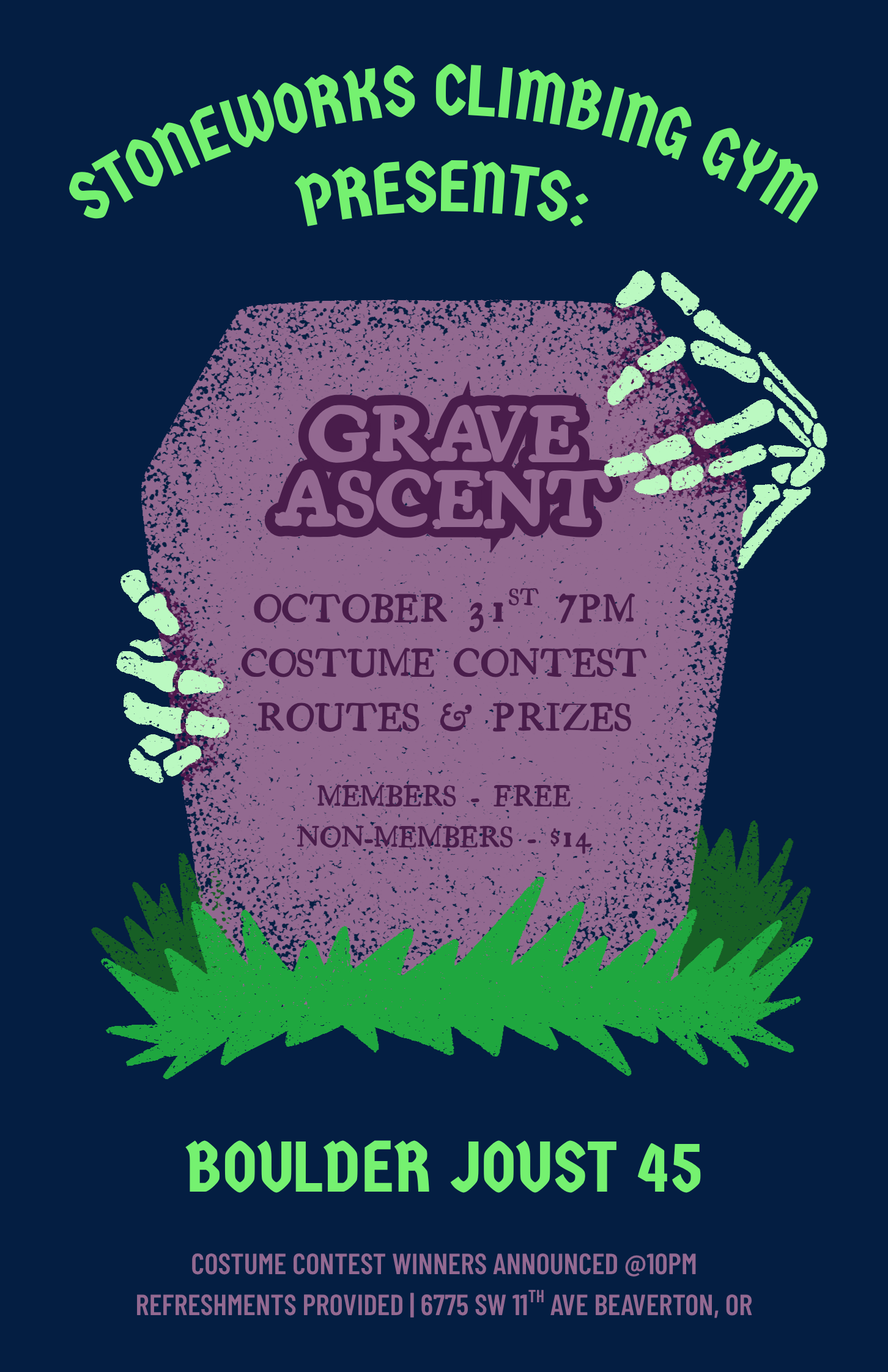 Boulder Joust 45 - Grave Ascent