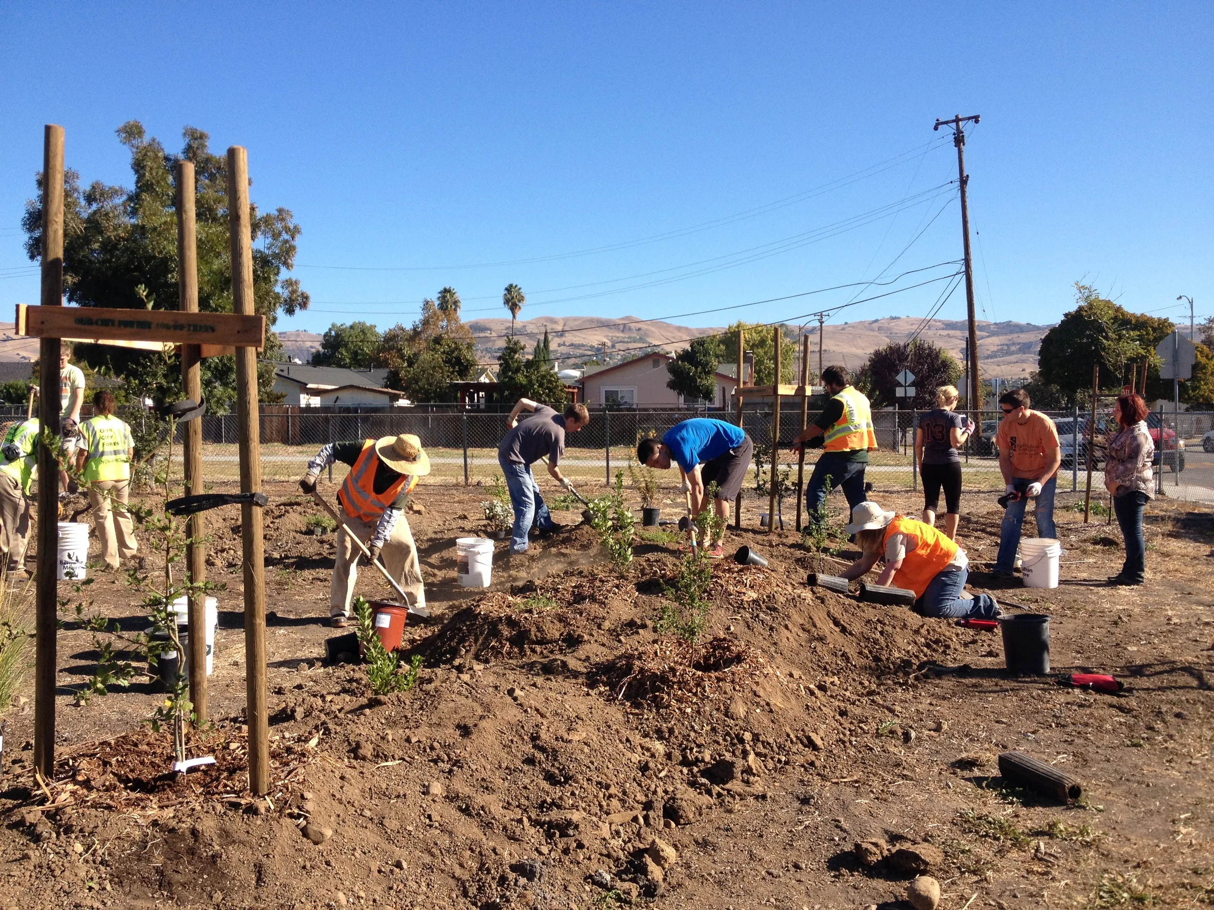 The Garden Party at the Aptitud Community Academy at Goss