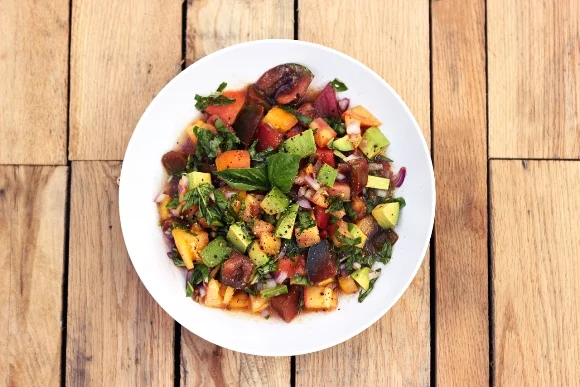 Tomato and Avocado Salad
