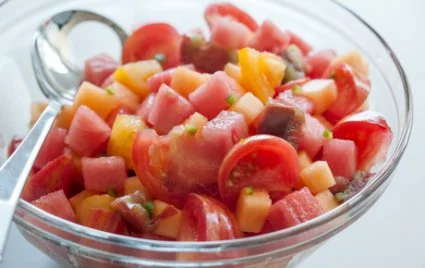 Melon and Tomato Salad